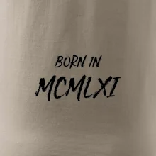 Born in - Římské číslo 1961