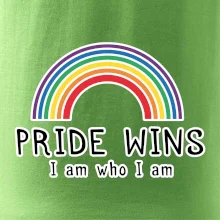 Pride wins i am who i am