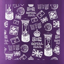 Britská pošta ikony
