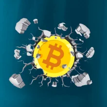 Bitcoin v triku Bitcoin v triku