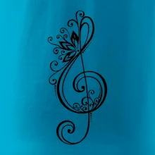 Houslový klíč kytky