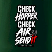 Kontrola zásobníku check hopper air paintball