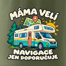Máma velí navigace jen doporučuje rodinný karavan