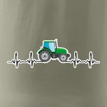 Traktor barevný ekg