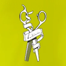 Kadeřnice nůžky a hřeben