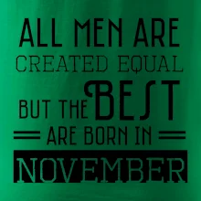 All men are created equal november