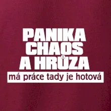 Panika, chaos a hrůza