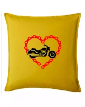 Moto srdce řetěz - chopper