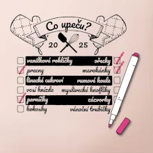 Co upeču? - odškrtávací seznam cukroví