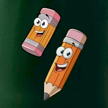 Parové triko - Tužka a guma