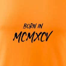 Born in - Římské číslo 1995