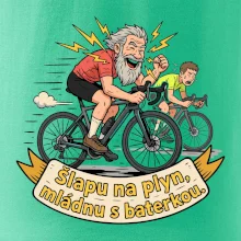 Šlapu na plyn, mládnu s baterkou