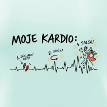 Moje kardio základní krok otočka salsa