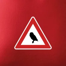 Dopravní značka - Pozor sova