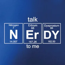 Talk nerdy - periodická tabulka