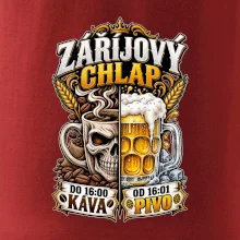 Záříjový chlap -  do 16 káva  od 16 pivo