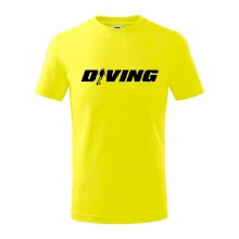 Diving nápis potápěč