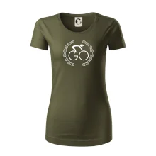 Logo cyklisty a řetěz