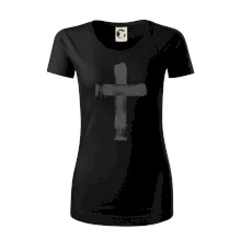 Jesus kříž štětcem