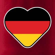 Germany love velké - Německá vlajka