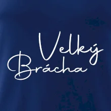 Velký brácha - nápis na zádech