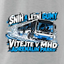 Sníh a letní gumy MHD adrenalin park