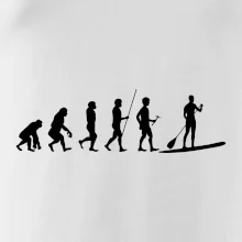 Evoluce paddleboard muž