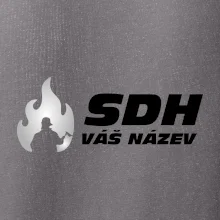 Kšiltovka SDH nápis, reflexní oheň