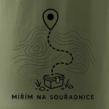 Mířím na souřadnice minimalistická trasa