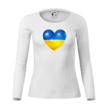 Ukrajina srdce vlajka Ukrajina srdce vlajka