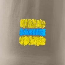 Turistická Cyklo značka - žluto modrá