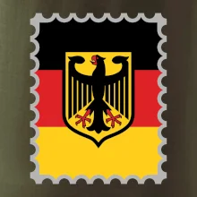 Německá známka - vlajka