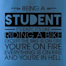 Being a student - bike