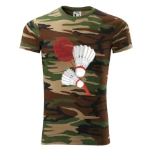 Badminton - pálka a košík