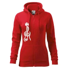 Houslový klíč kytara