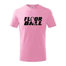 Floorball nápis rovný