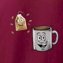 Parové triko - Hrnek a čaj