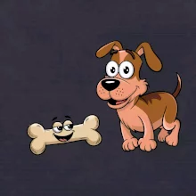 Parové triko - Pes a kost