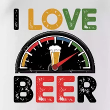 I love beer - palivoměr