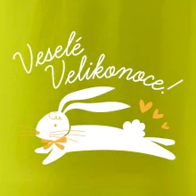 Veselé Velikonoce - bíle