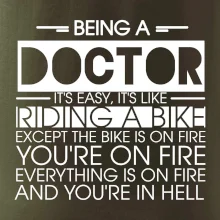 Being a doctor - bike