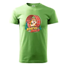 Běžecký křeček na oválu
