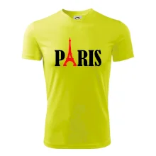 Paris nápis Eiffelova věž