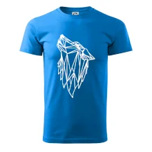 Geometrie - vlk - vyjící