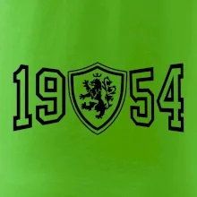 Narozeninový motiv - znak - 1954