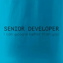 Senior developer google better than you