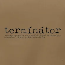 Čeština 2.0 - termínátor