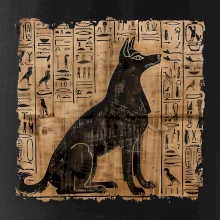 Egyptské hieroglyfy pes