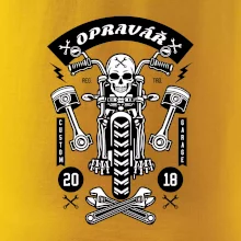 Lebka motorkář opravář