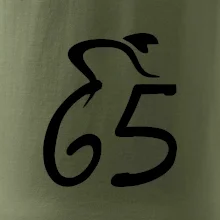 Cyklista slaví pětašedesátku (65)